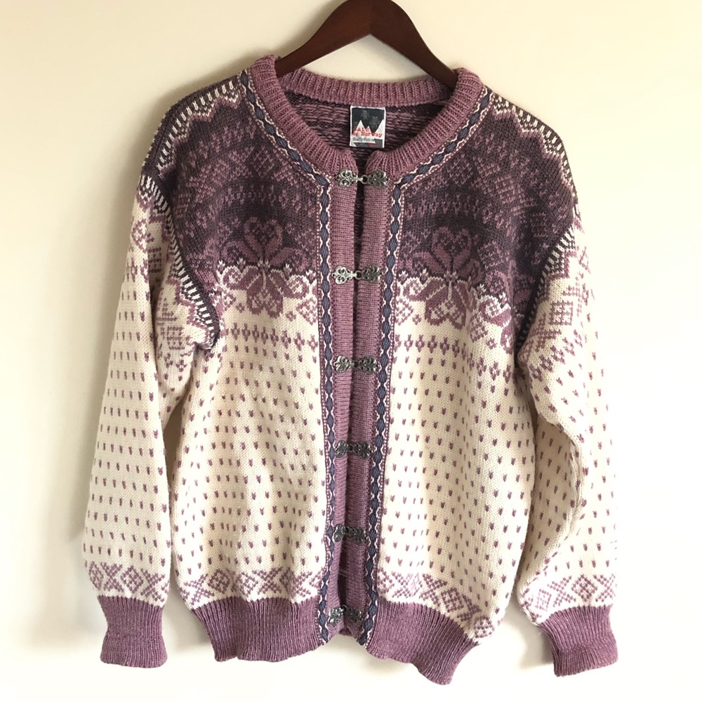 Dale of Norway Nordic Wool Cardigan Sweater